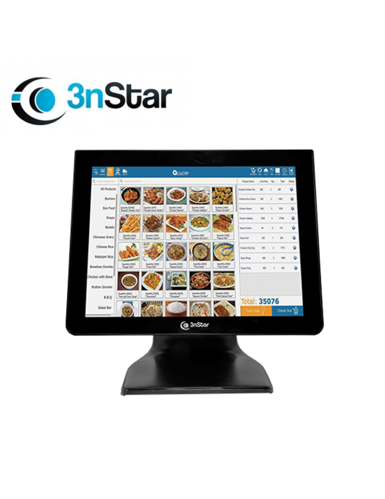 MONITOR 15" 3NSTAR TCM008VH TOUCH VGA-HDMI BLACK