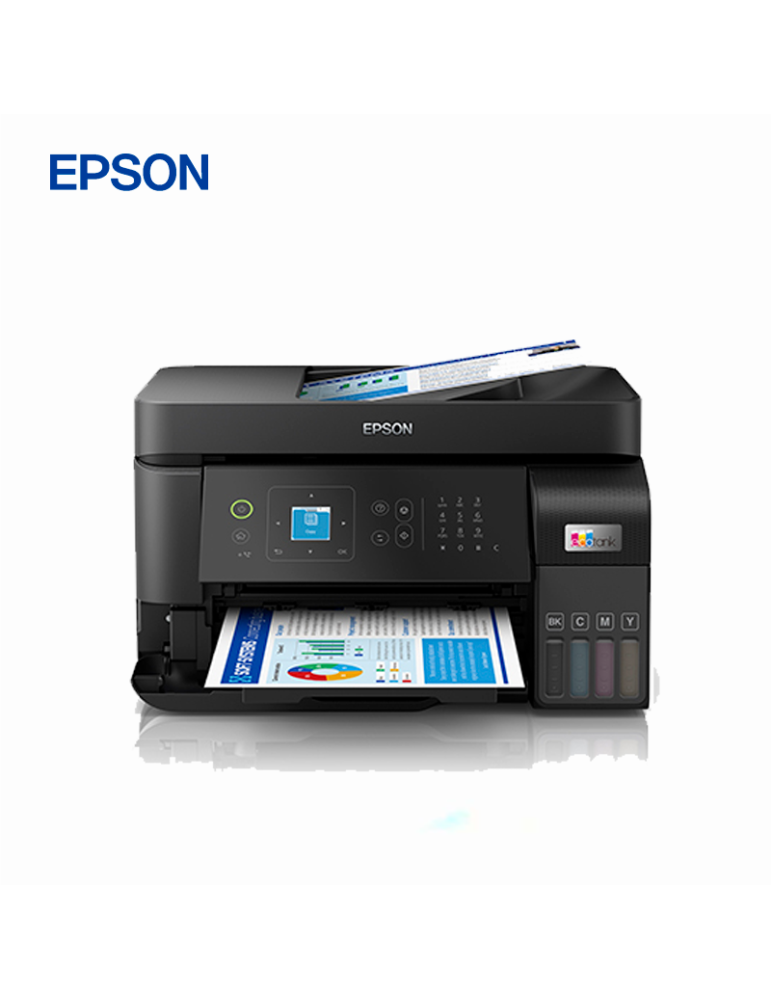 IMPRESORA MULTIFUNCIONAL EPSON L5590 ECOTANK ETHERNET WIFI FAX-ADF ( C11CK57303 )