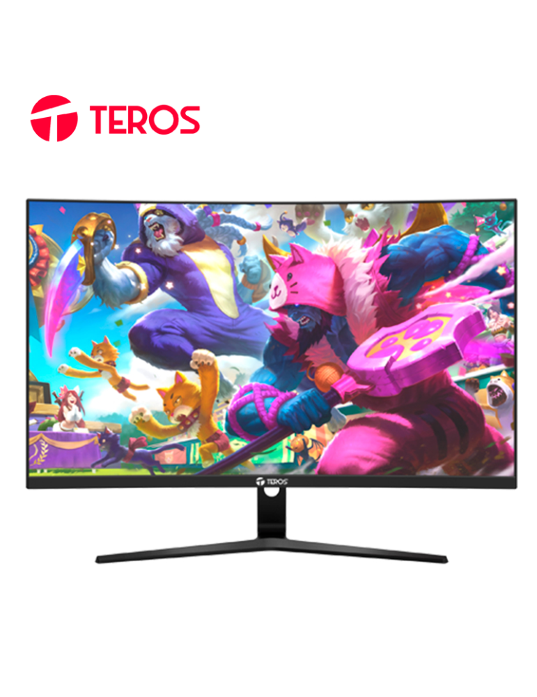 MONITOR 27" GAMING TEROS TE-2731S FULL HD 5MS 100HZ HDMI CURVO