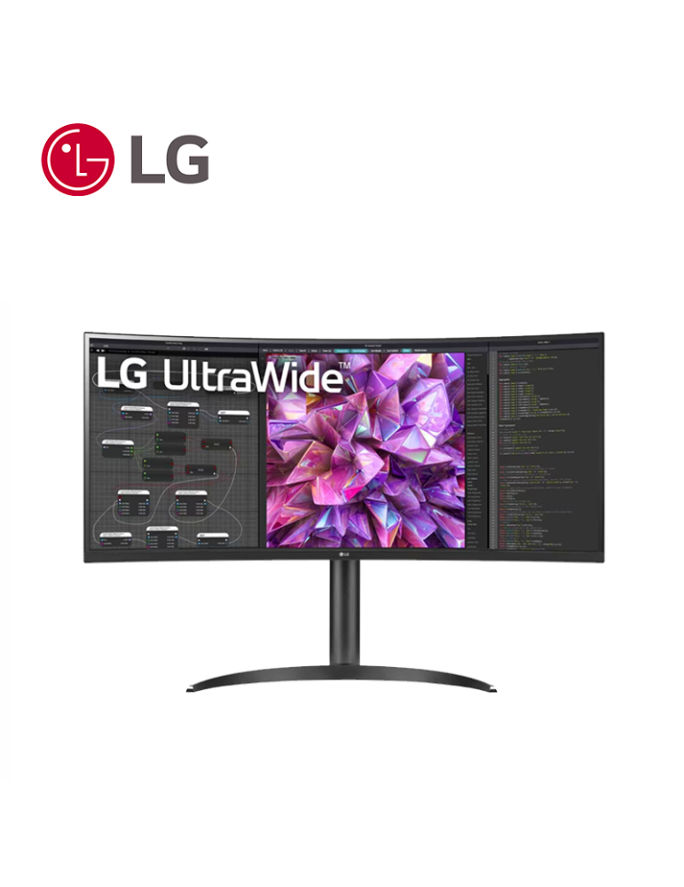 MONITOR 34" LG 34WQ75C IPS WFHD ULTRAWIDE CURVO HDMI