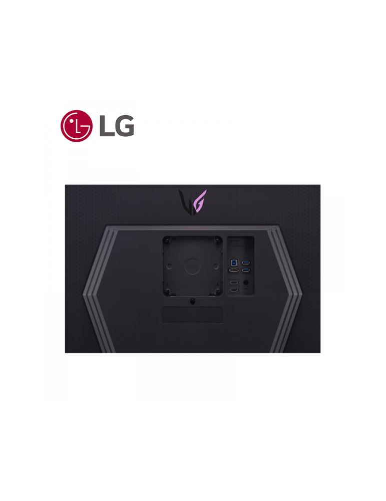 MONITOR 27" GAMING LG 27GR93U-B ULTRAGEAR UHD 144HZ 1MS IPS DP HDMI