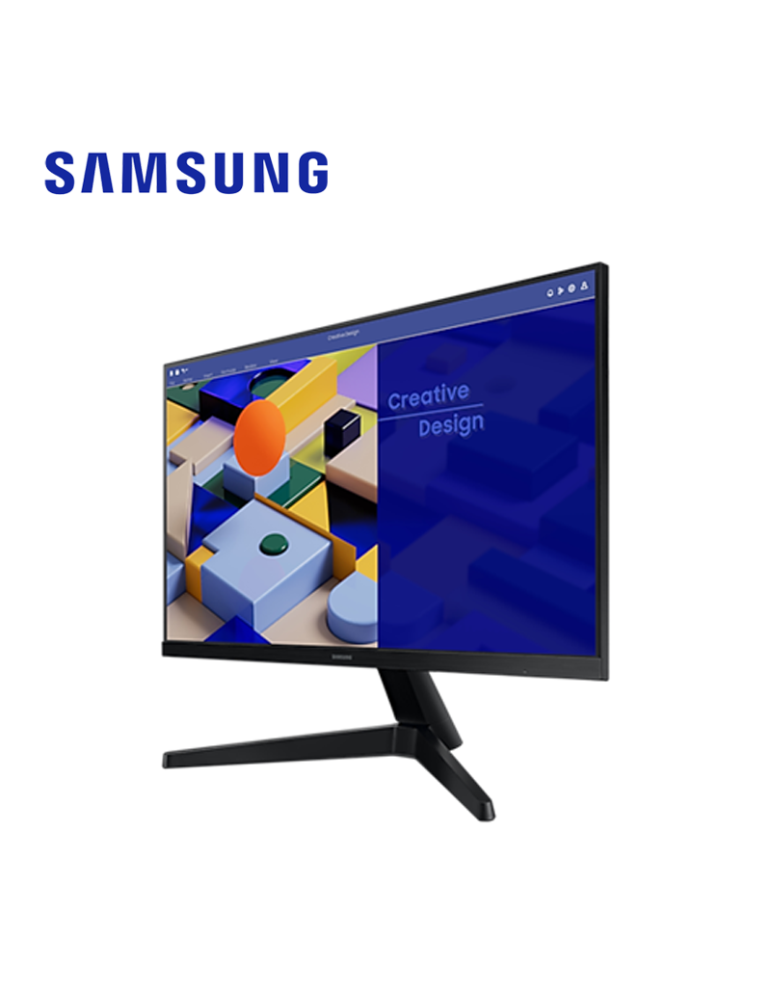 MONITOR 27" SAMSUNG LS27C310EALXPE FHD 75HZ VGA HDMI