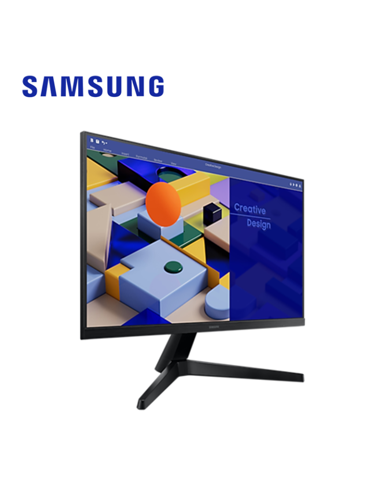 MONITOR 27" SAMSUNG LS27C310EALXPE FHD 75HZ VGA HDMI
