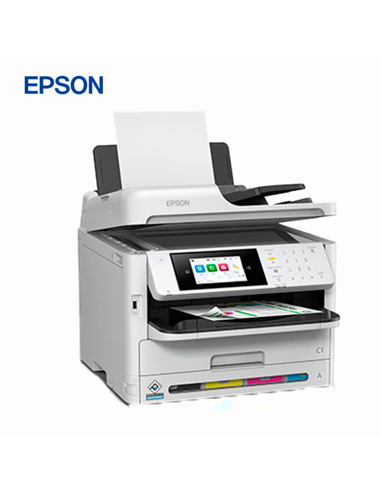 IMPRESORA MULTIFUNCIONAL EPSON WF-C5810 WORKFORCE PRO FAX/LAN/WIFI ( C11CK24301 )