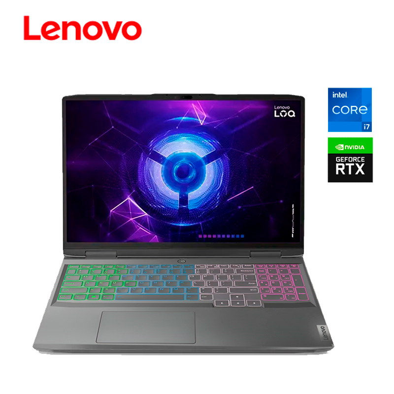 LAPTOP GAMER LENOVO LOQ 16 16IRH8 CORE I7-13620H 16GB DDR5 512GB SSD RTX 4060 8GB 16" W11H (82XW001SLM)
