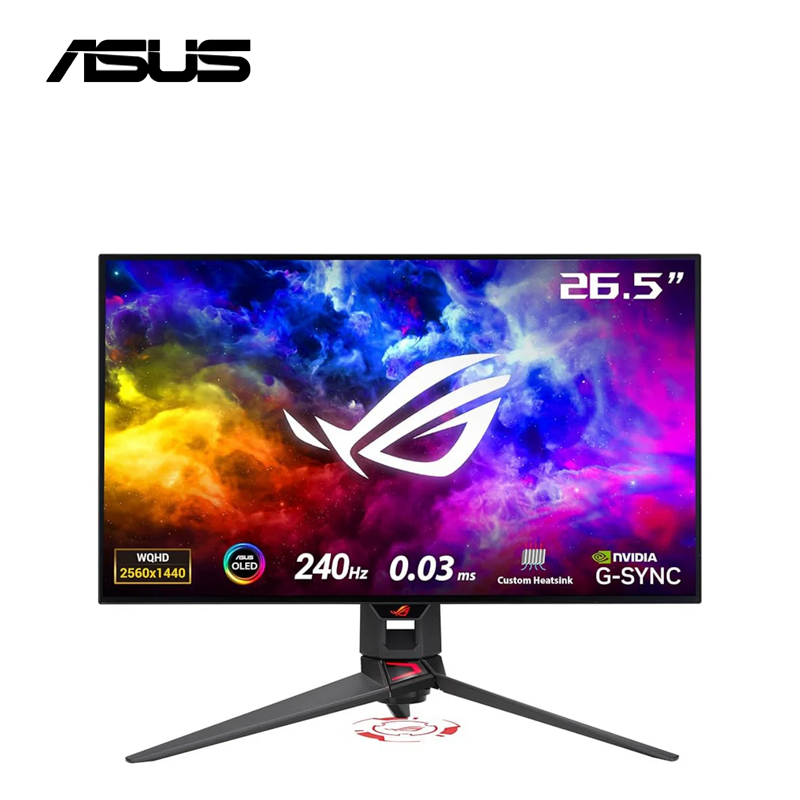 MONITOR 27" GAMING ASUS ROG SWIFT OLED PG27AQDM 2K QHD 240HZ 0.03MS DP HDMI