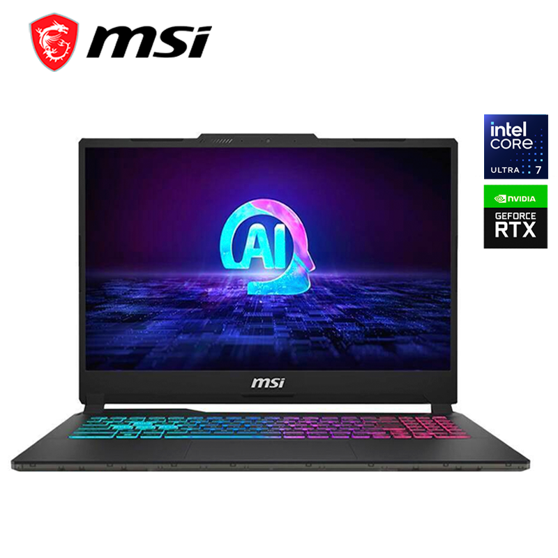 LAPTOP GAMING MSI CYBORG 15 AI A1VFK-210PE CORE ULTRA 7 155H 16GB 512GB SSD RTX 4060 8GB 15.6" W11(9S7-15K211-210)