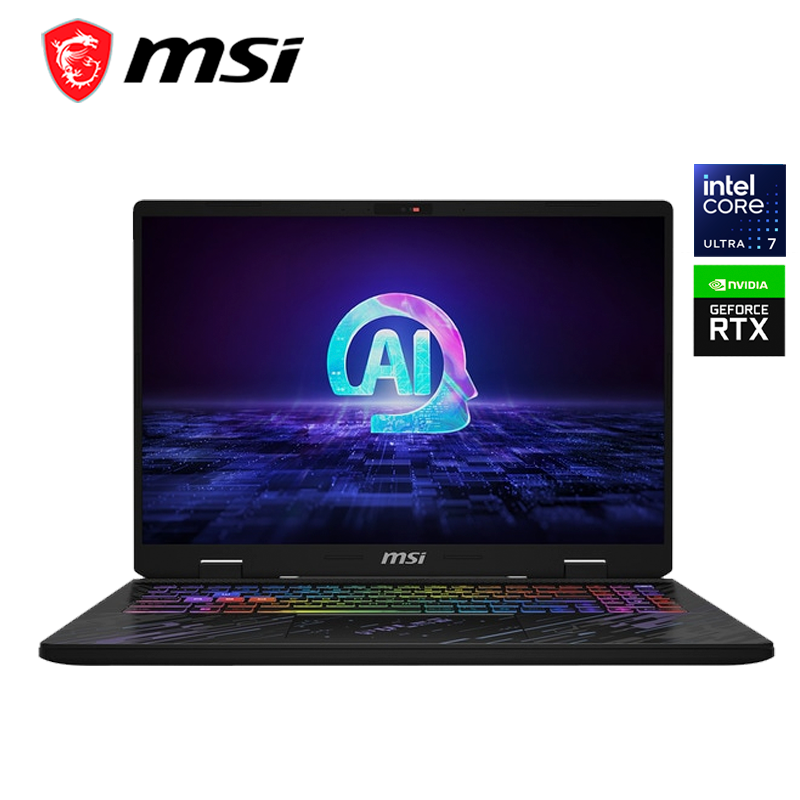 LAPTOP GAMER MSI PULSE 17 AI C1VGKG-063PE CORE ULTRA 7 155H 16GB 1TB SSD RTX 4070 8GB 17.3" W11(9S7-17T311-063)