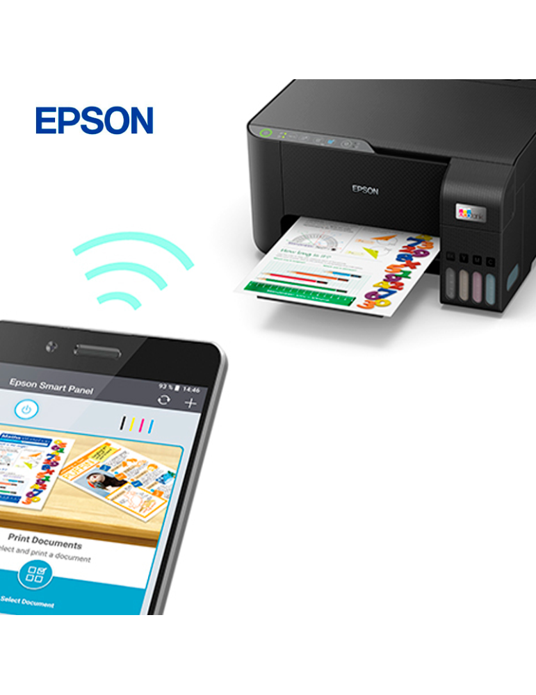 IMPRESORA MULTIFUNCIONAL EPSON ECOTANK L3250 WIFI ( C11CJ67301 )