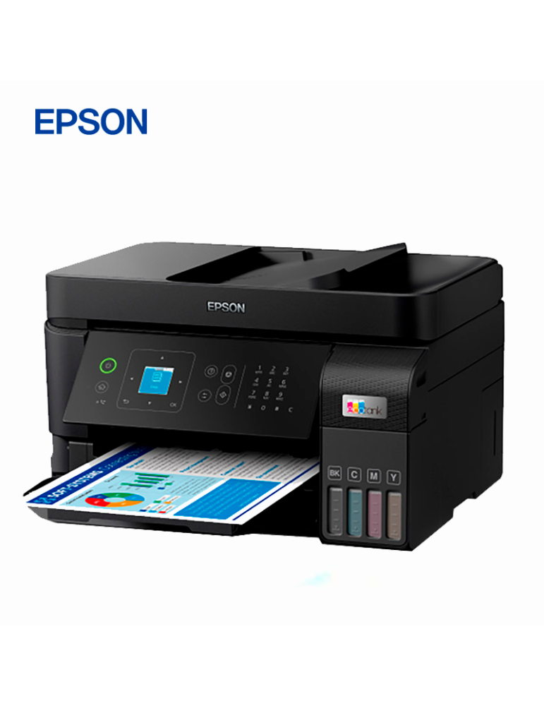 IMPRESORA MULTIFUNCIONAL EPSON L5590 ECOTANK ETHERNET WIFI FAX-ADF ( C11CK57303 )