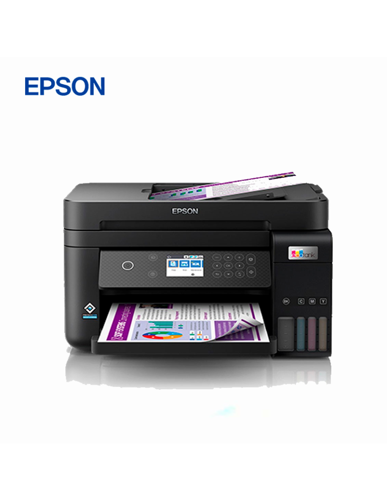 IMPRESORA MULTIFUNCIONAL EPSON L6270 ECOTANK WIFI-DUPLEX-ADF ( C11CJ61303 )