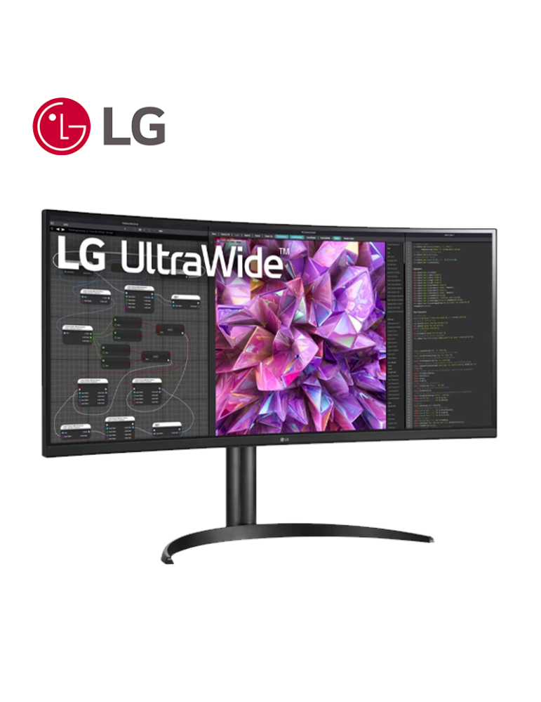 MONITOR 34" LG 34WQ75C IPS WFHD ULTRAWIDE CURVO HDMI