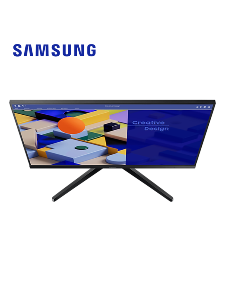 MONITOR 27" SAMSUNG LS27C310EALXPE FHD 75HZ VGA HDMI