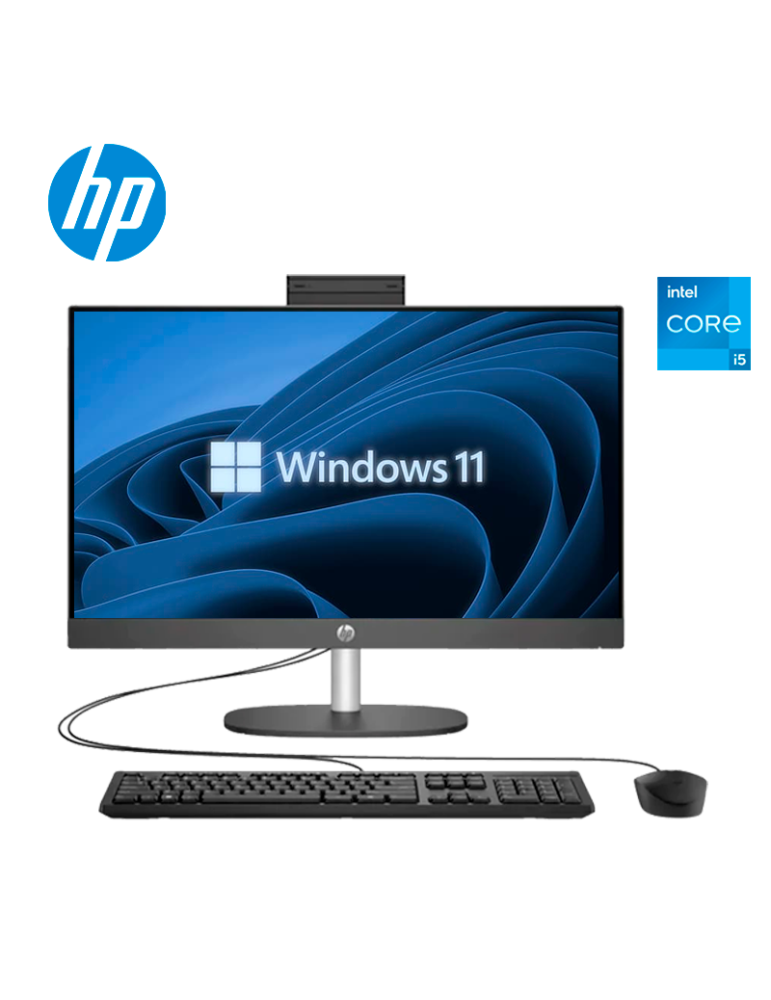 PC  ALL IN ONE HP PROONE 240 G10 CORE I5-1335U 8GB 256GB SSD 23.8" FREEDOS( 9P4K3LA )